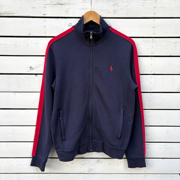 Polo 폴로 코튼 져지 집업