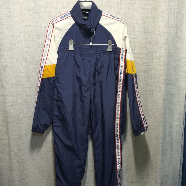 뉴에라 테잎로고 월드와이드 트레이닝복 바람막이 세트 