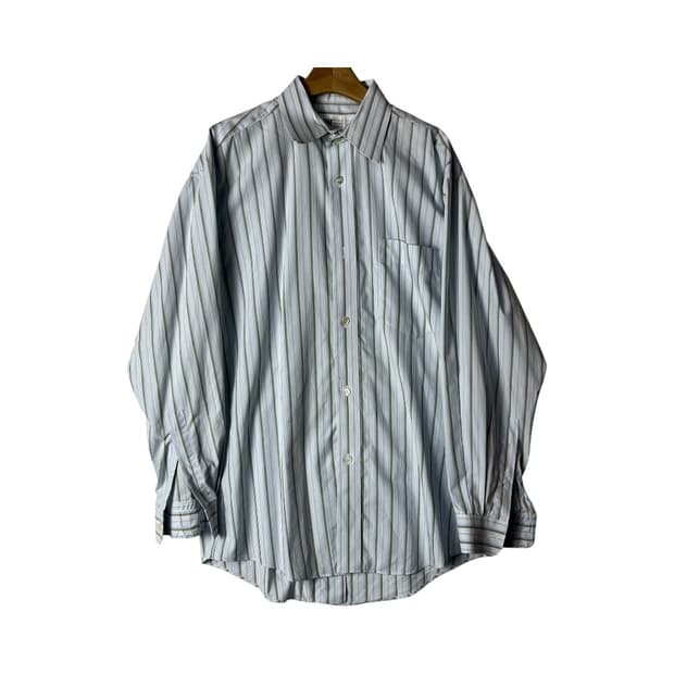 [ISSEY MIYAKE] 이세이미야케 디자인 스튜디오 스트라이프 셔츠