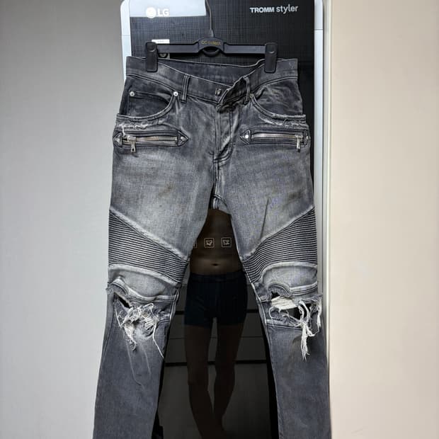 발망 디스트로이드 바이커진 그레이 size 30