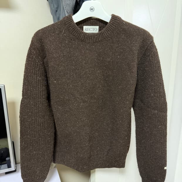 렉토 니트 브라운 스웨터 s