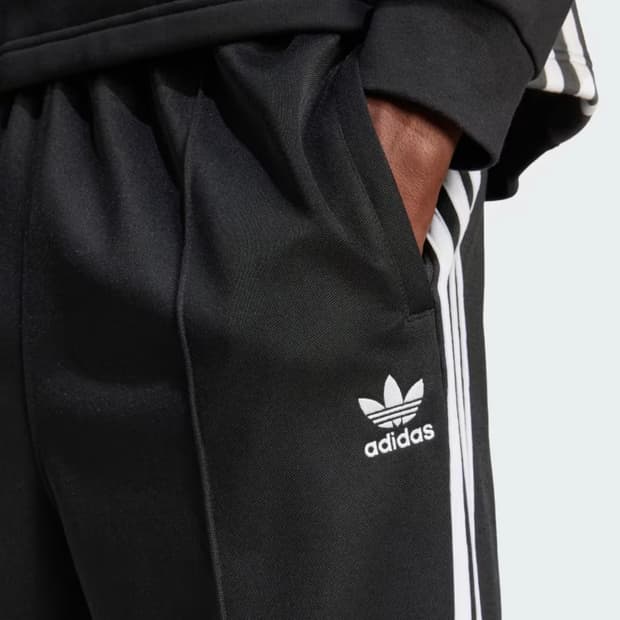 XXL 2XL 아디다스 배기 핏 파이어버드 트랙 팬츠 블랙 - KR