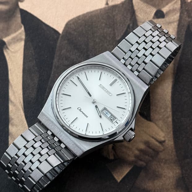 세이코 Seiko 쿼츠 크로노스