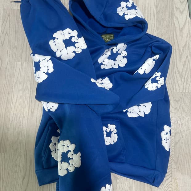 데님티어스 로얄블루 셋업