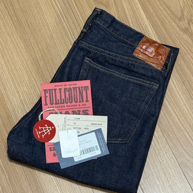 (1회착) 풀카운트 1120w (34/32) 부츠컷