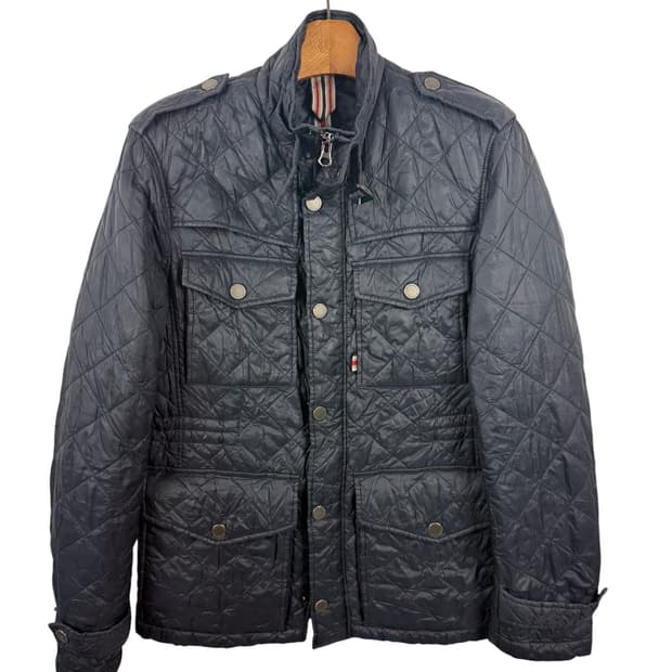 버버리 사파리 퀼팅 패딩자켓 M