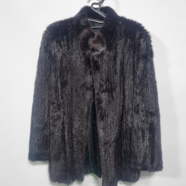 진도모피 사가밍크 하프코트 66-77