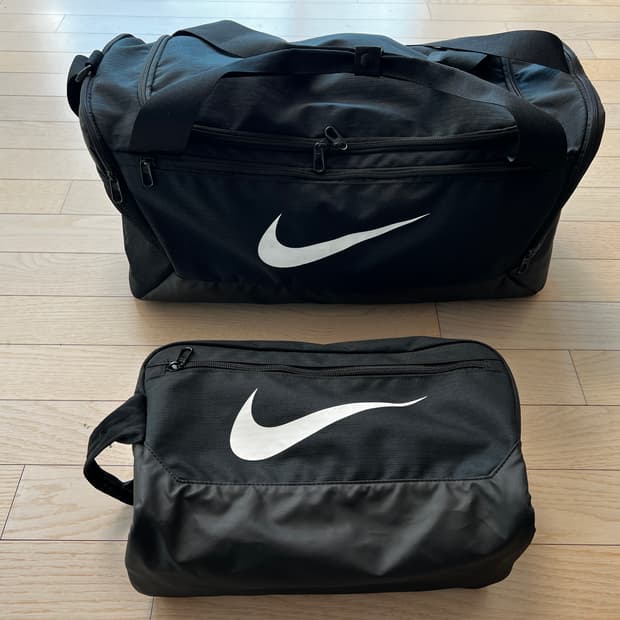 나이키 더플백 & 신발 가방 세트