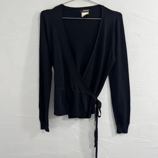 Morgan wrap cardigan