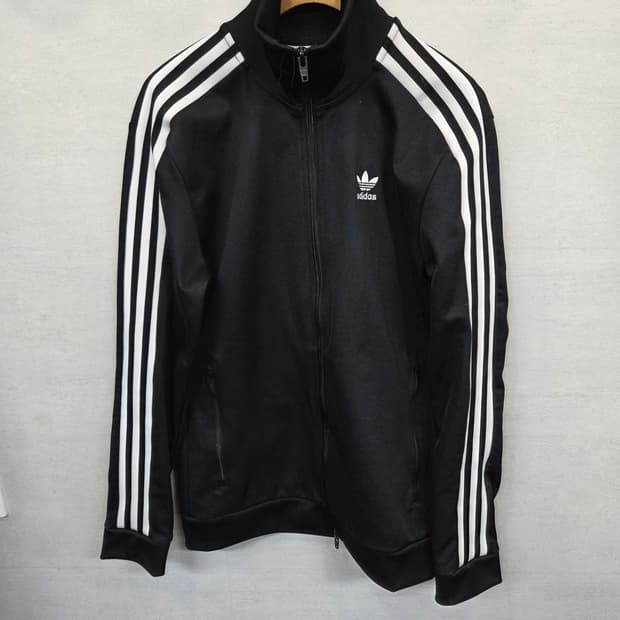 아디다스 베켄바우어 투웨이 트랙탑 져지 검흰 xs