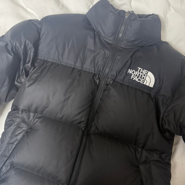 1996 노스페이스 눕시 에코 블랙 패딩 s/90