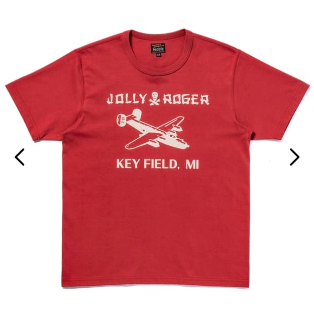 리얼맥코이 THE REAL McCOYS MILITARY TEE JOLLY