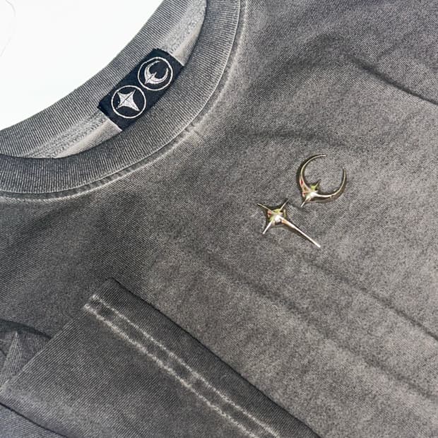 Thug Club Back T-Shirt Slim Gray