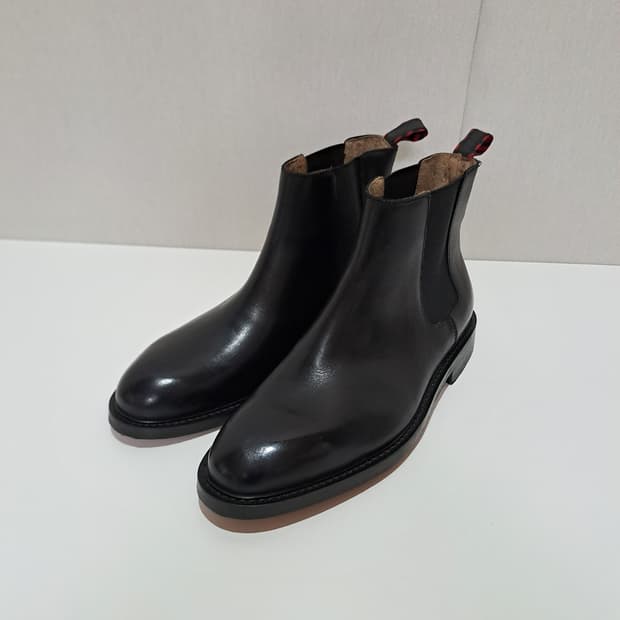 (새상품급) 폴로 블랙 첼시부츠 265 B599