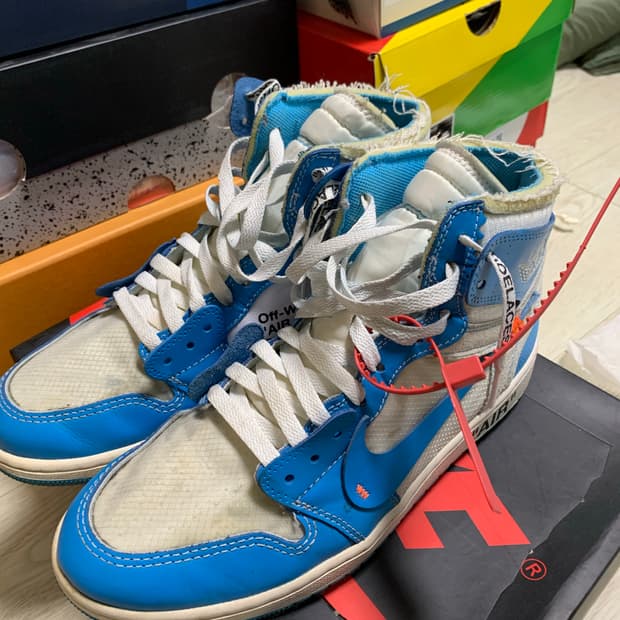 [280]나이키 오프화이트 조던1 unc