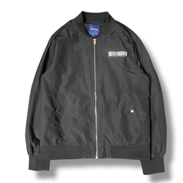 프랭크스톤 블루종 블랙 점퍼 100