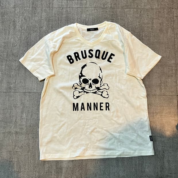 일본빈티지 Azul 오리엔탈펑크 락펑크 반팔티셔츠