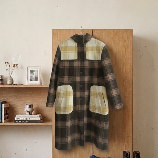 펜디 리버시블 코트