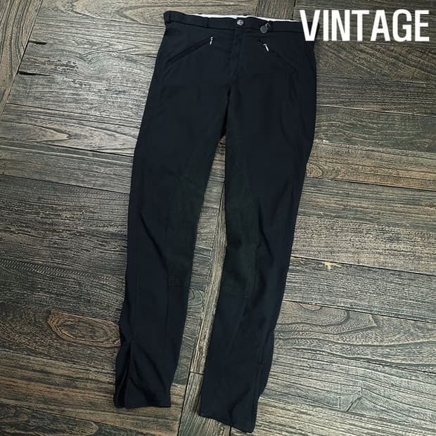 [빈티지] 승마 바지 블랙 M20039