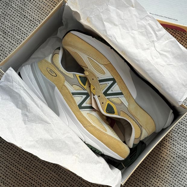 뉴발란스 990v6 made in usa 설퍼그린