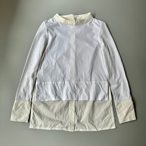 마르니 marni 디테일 블라우스