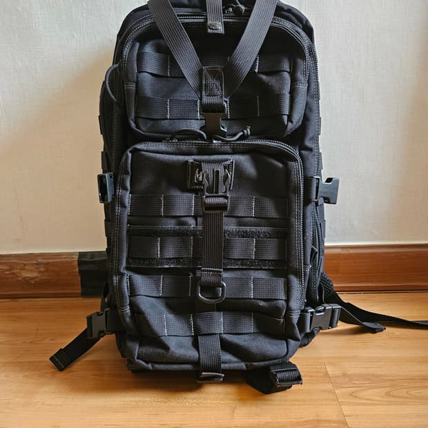 미사용) 맥포스 슈퍼팔콘 블랙 백팩 가방