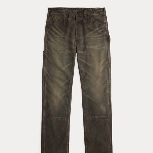 Rrl 더블알엘 엔지니어핏 캔버스 카펜터 팬츠