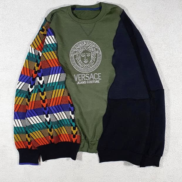 베르사체 리메이크 니트