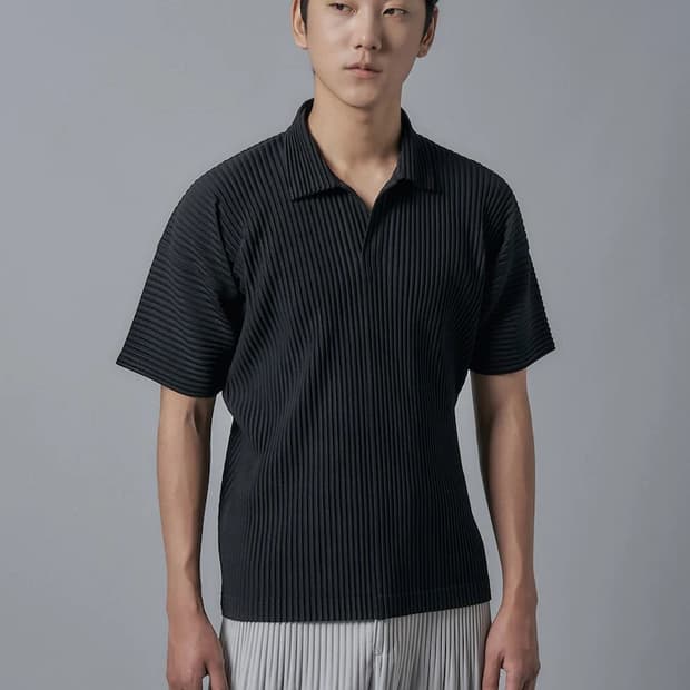 옴므플리세 베이직 폴로 티셔츠