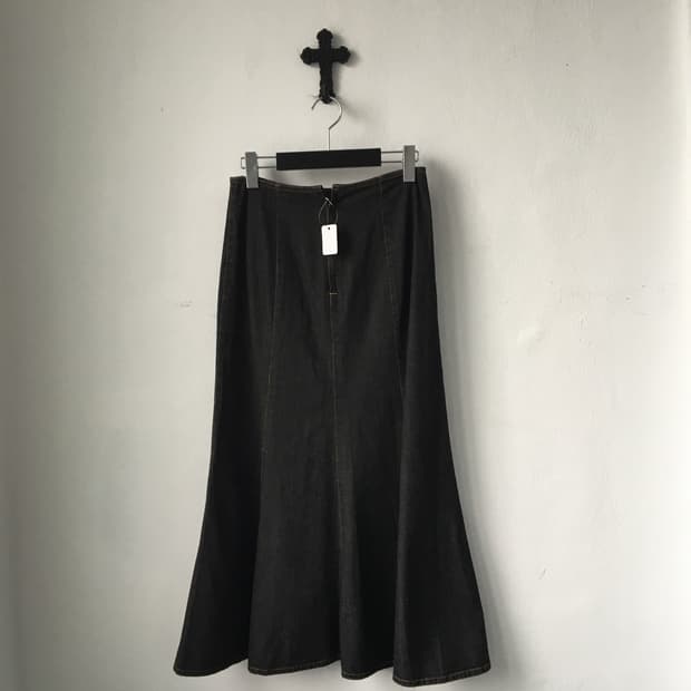 Flare long skirt