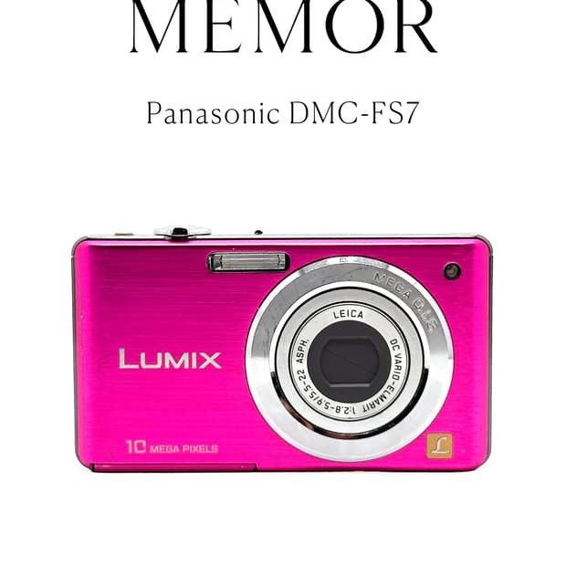 뽀용작례/라이카렌즈탑재💗Panasonic DMC-FS7 파나소닉 디카