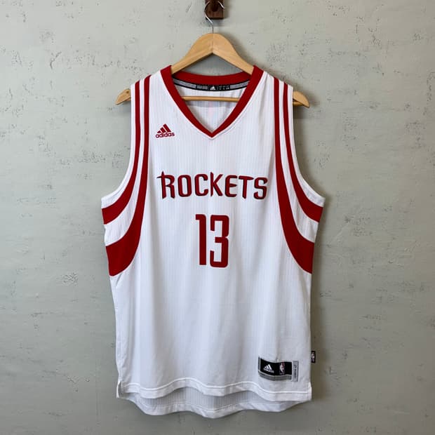 아디다스 NBA 휴스턴 로켓츠 제임스하든 농구 져지