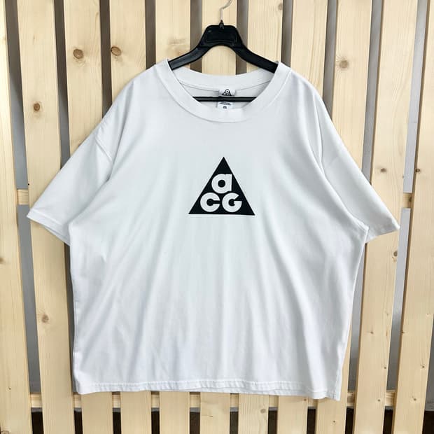 (2XL) 나이키 ACG 반팔 티셔츠 화이트