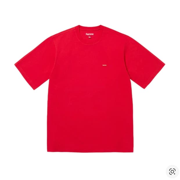 슈프림 스몰 박스 티셔츠 레드 - 25SS