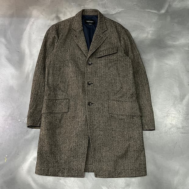  이스트로그 체스터필드 헤링본 코트 y14625