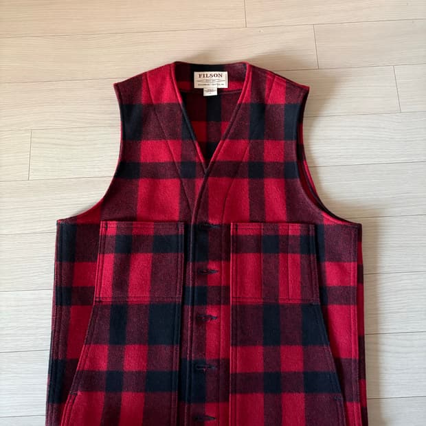 filson 매키노 울 베스트 팝니다. 