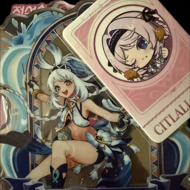 원신 아크릴스탠드 포카 일괄