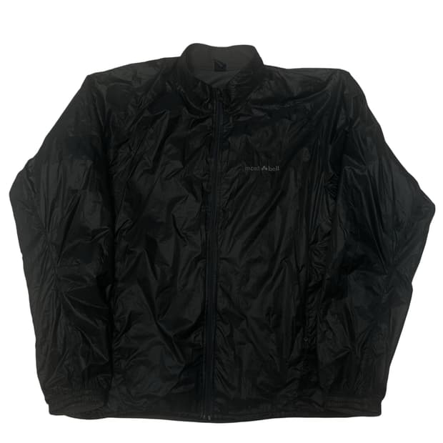 몽벨 일본판 클리마플러스 고프코어 블랙매쉬바람막이 XL