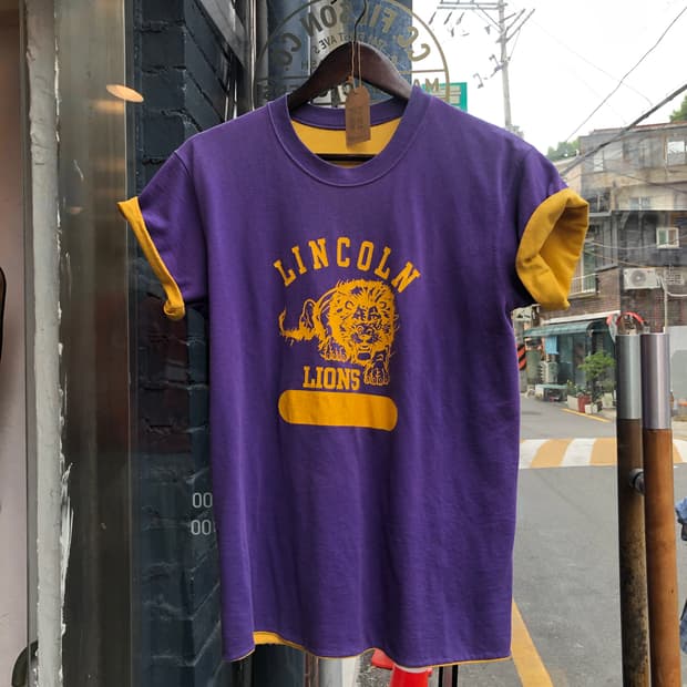 60s/70s Reversible T-shirt-L