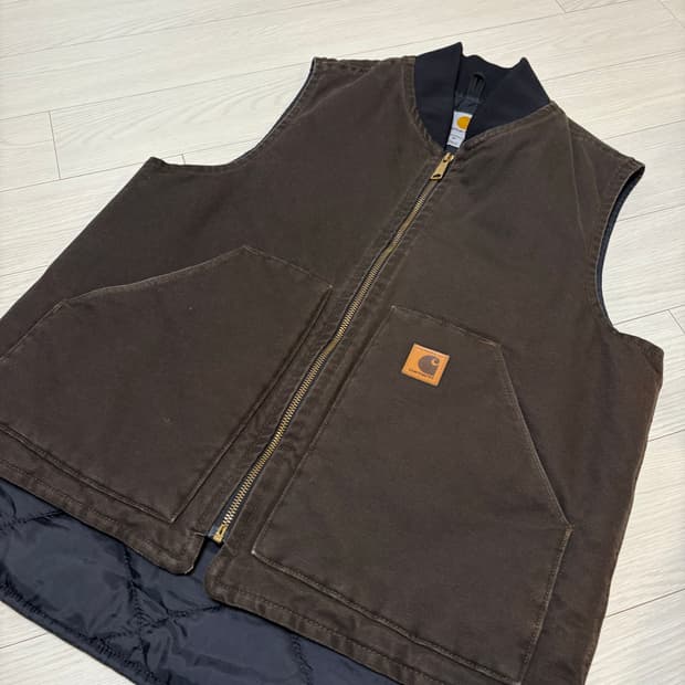 칼하트 덕 베스트 브라운 M (100-103)