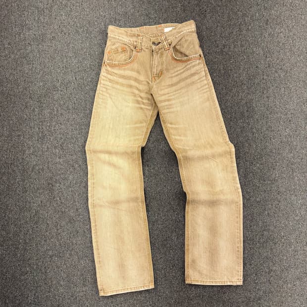 28)에드윈 빈티지 404XVS 베이지 데님팬츠