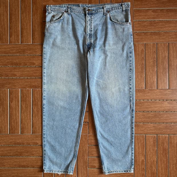 90’s Levi’s 550 orange tab denim pants