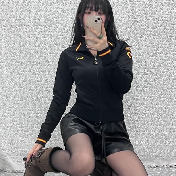 푸마 올드스쿨 스트릿 펑크 독일 패치 져지 집업 S C11988