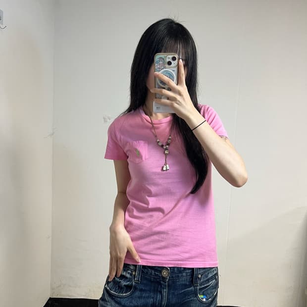 Polo Ralph Lauren Pink Pocket T-Shirt