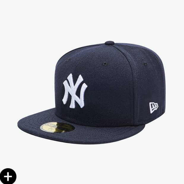 뉴에라 MLB 어센틱 뉴욕 양키스 피티드캡 게임 네이비 714(57.7)