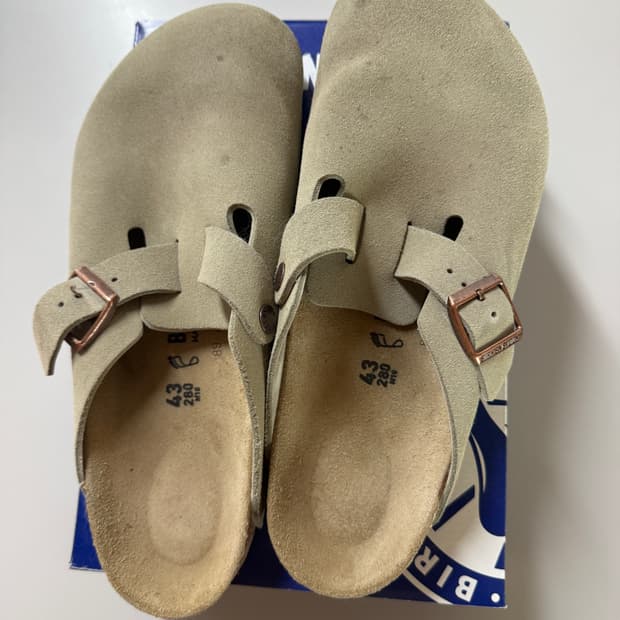 버켄스탁 보스턴 토프 43