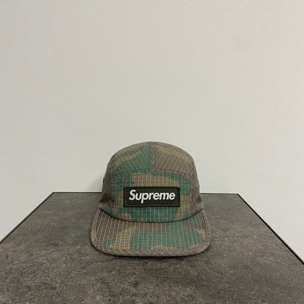 (OS) 슈프림 박스로고 캠프캡 모자 24SS 카모