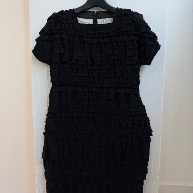 꼼데가르송 숏 슬리브 원피스