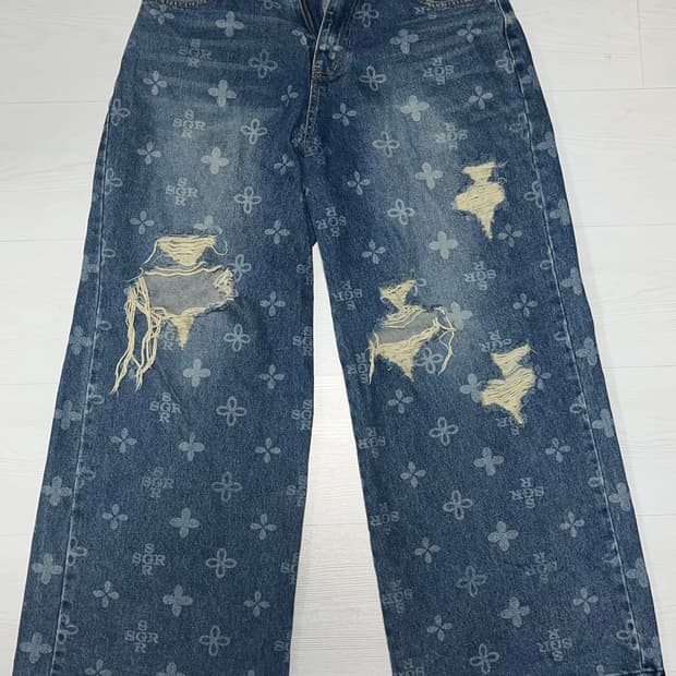 Surgery 써저리 모노그램 데님 팬츠 M