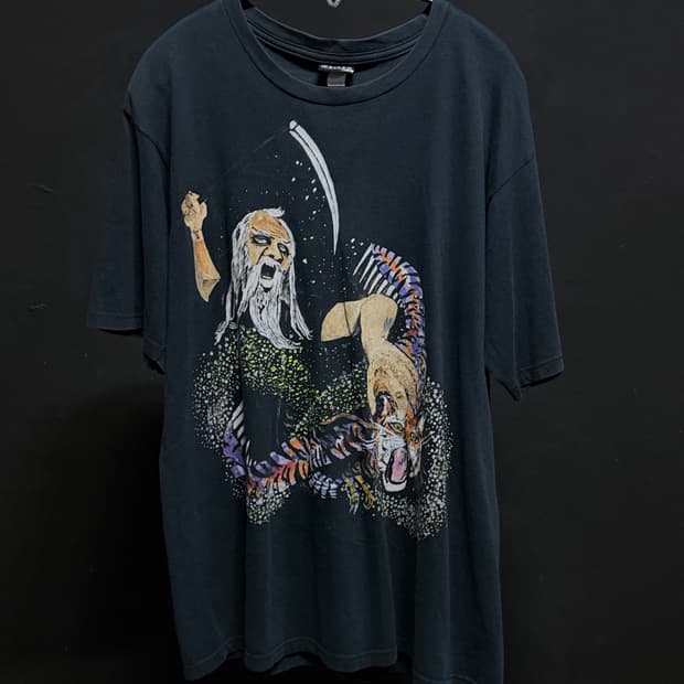 90s 볼컴 밸리언트 토르 콜라보 티셔츠 